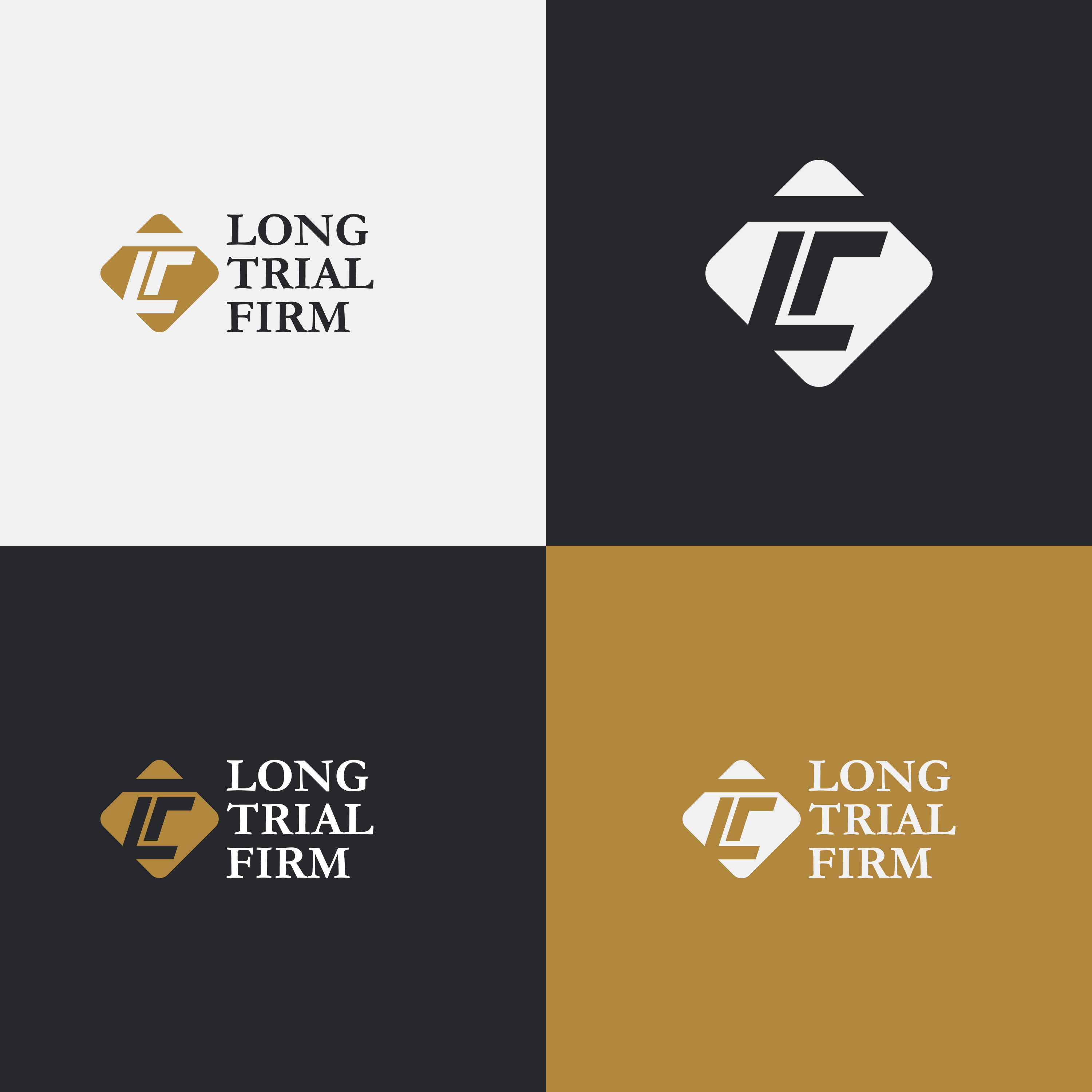 Logo Design by anamuldzine for Long Trial Firm, PLLC | Design #36538947