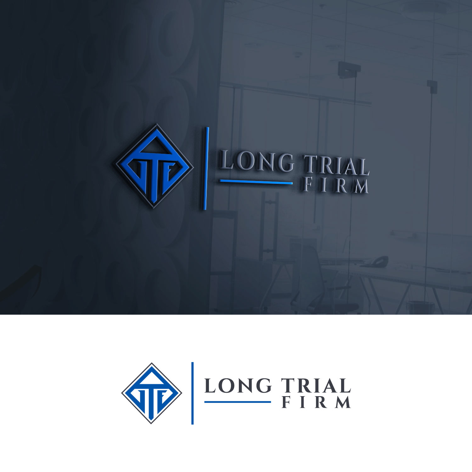 Design de Logo par minimalab26 pour Long Trial Firm, PLLC | Design #36522171
