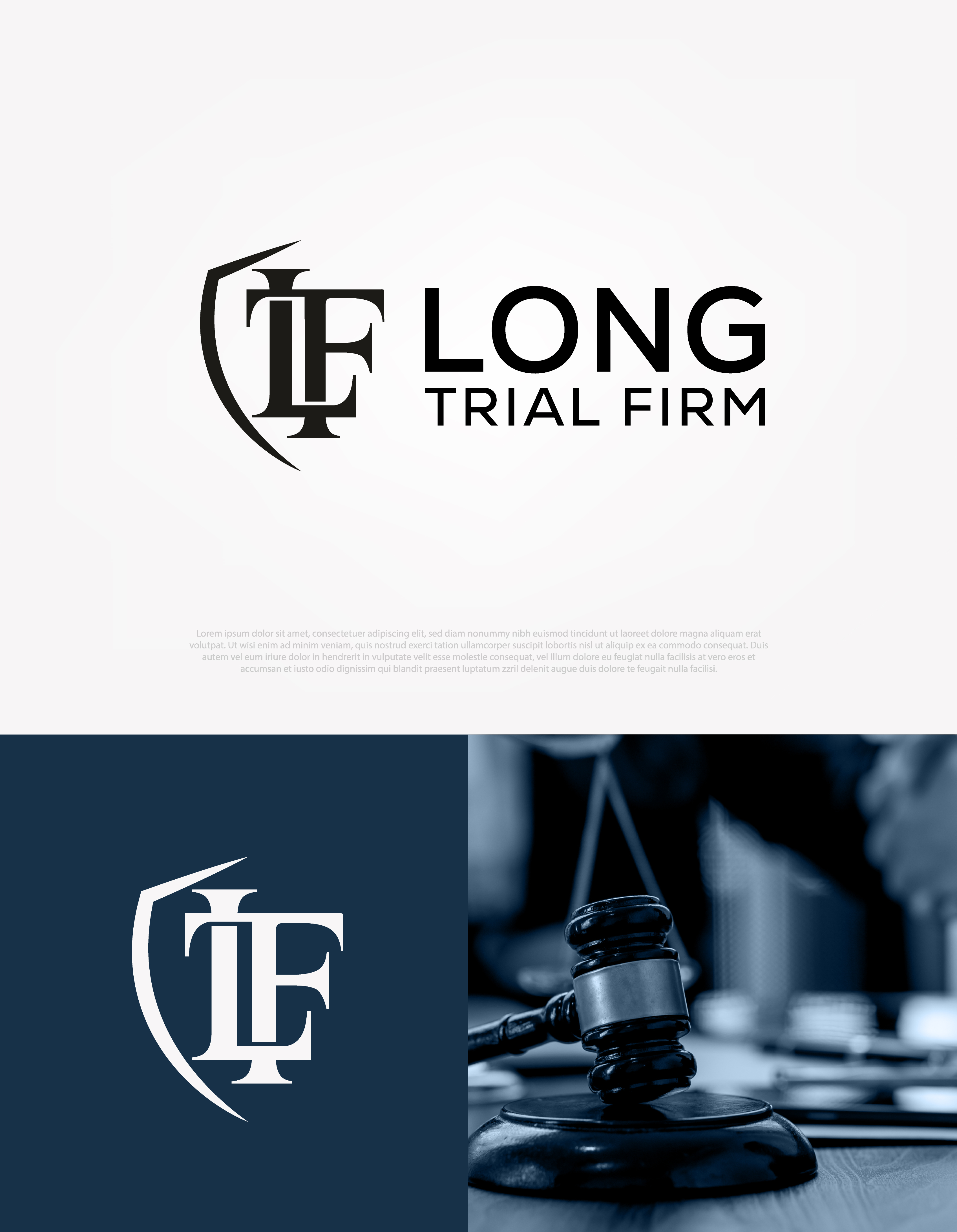 Logo Design by aexoagency for Long Trial Firm, PLLC | Design #36521825