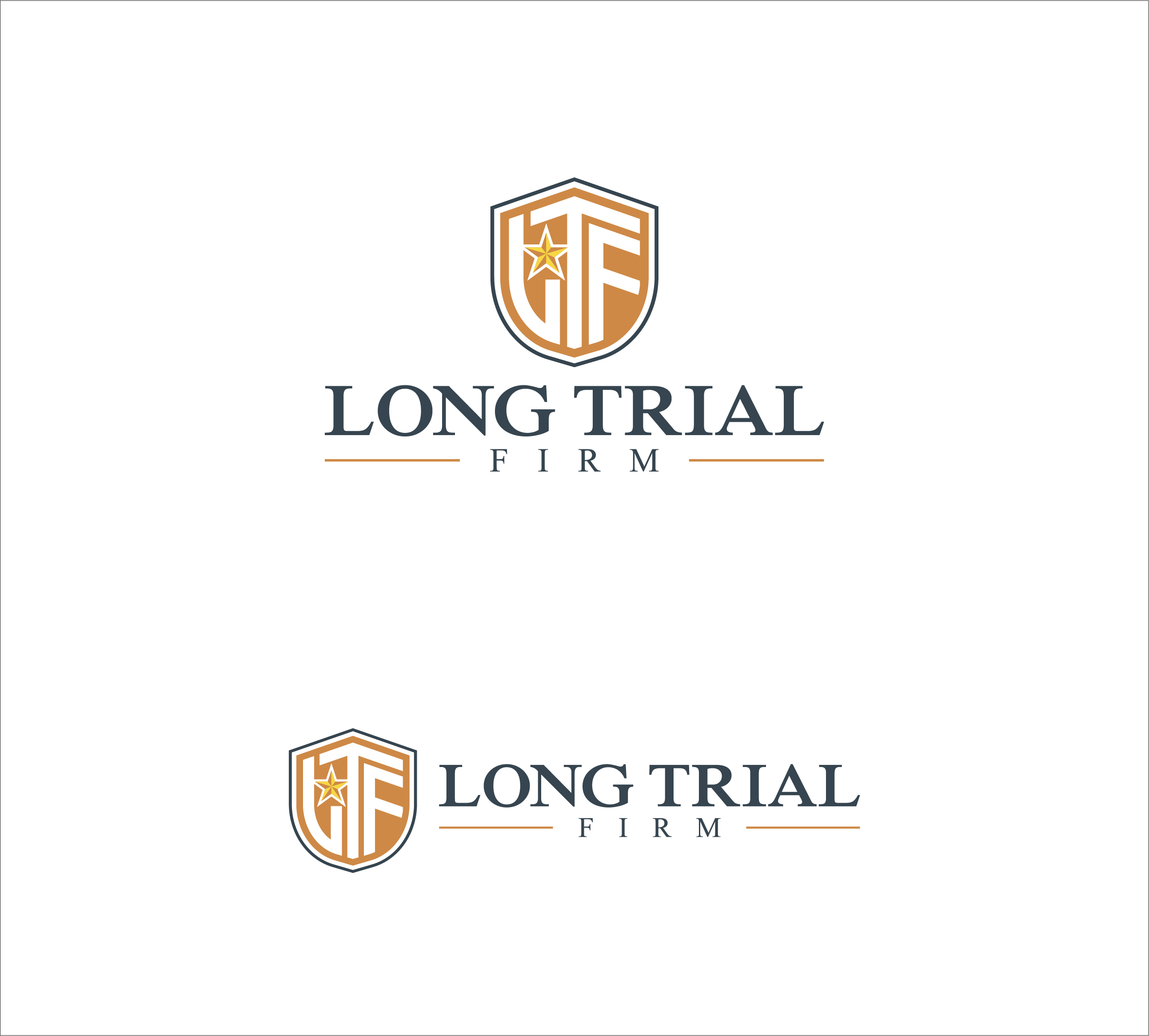 Diseño de Logo por gauravgraphy para Long Trial Firm, PLLC | Diseño #36555238