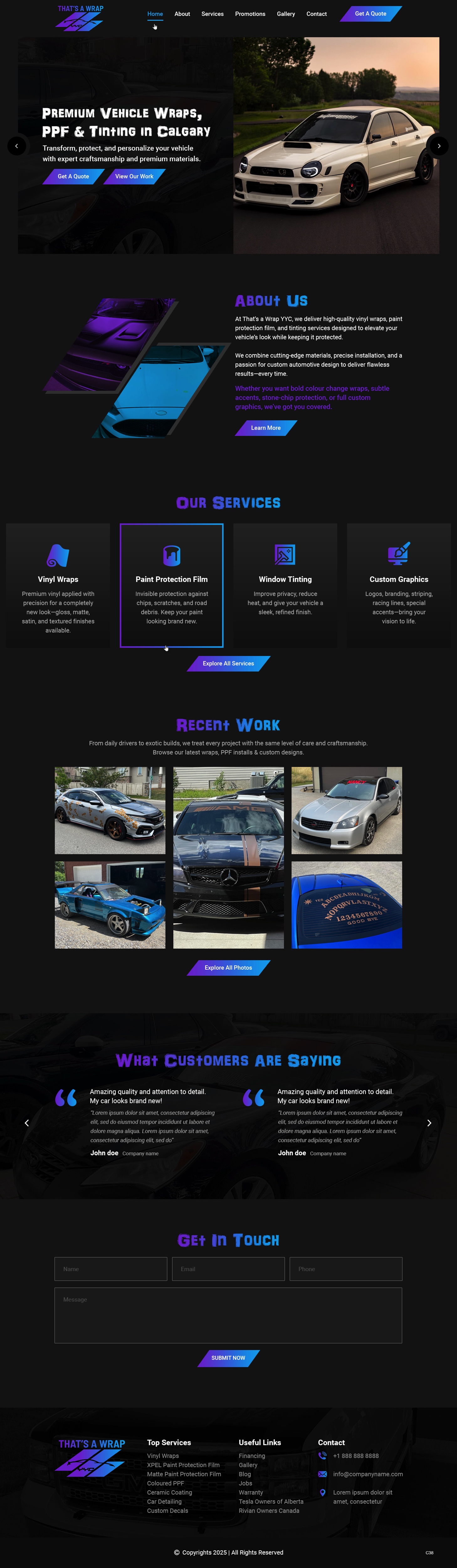 Web Design by pb for Woolrich Group Design and Construction | Design #36525282