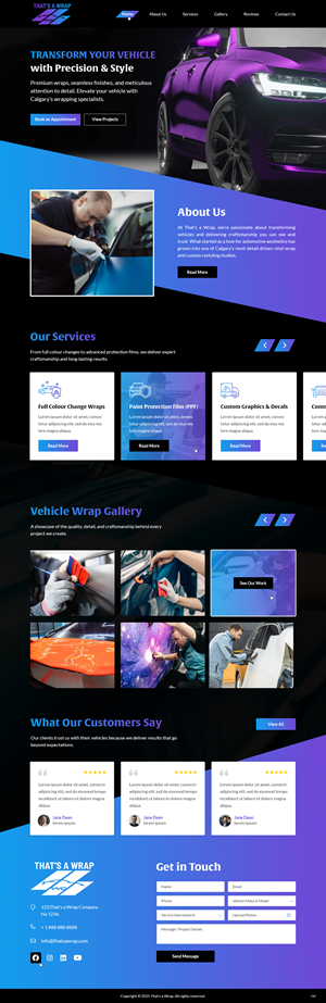 Web Design by pb for Woolrich Group Design and Construction | Design: #36525283