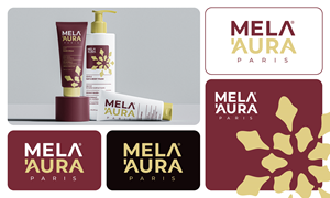 Diseño de Logo por Duvai Studio para AURA COSMETIC INTERNATIONAL PARIS | Diseño #36530866