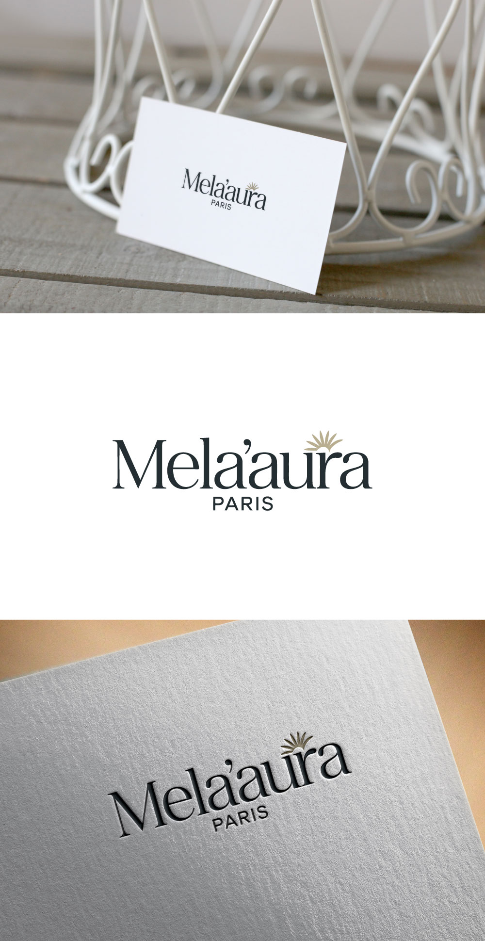 Logo Design by KING JM for AURA COSMETIC INTERNATIONAL PARIS | Design #36521745