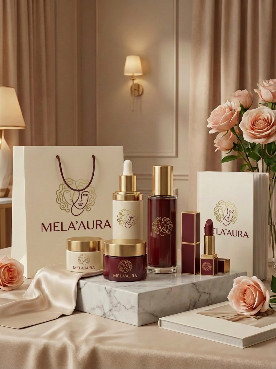 Logo Design by Creative Design@ for AURA COSMETIC INTERNATIONAL PARIS | Design #36532778