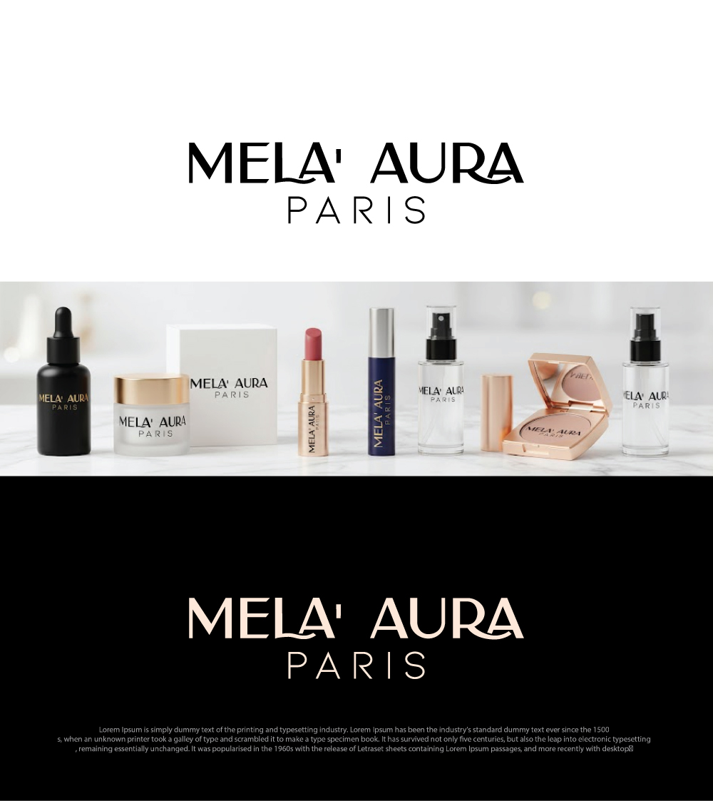 Diseño de Logo por GTO  design para AURA COSMETIC INTERNATIONAL PARIS | Diseño #36529294