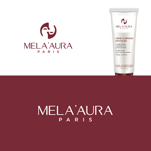 Diseño de Logo por ni9 para AURA COSMETIC INTERNATIONAL PARIS | Diseño: #36541703