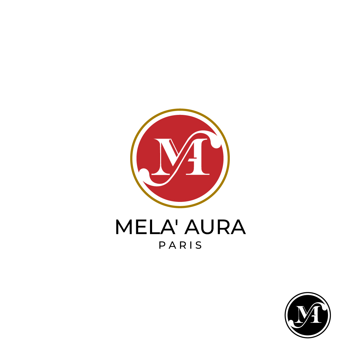 Logo Design by dianagargaritza for AURA COSMETIC INTERNATIONAL PARIS | Design #36539070
