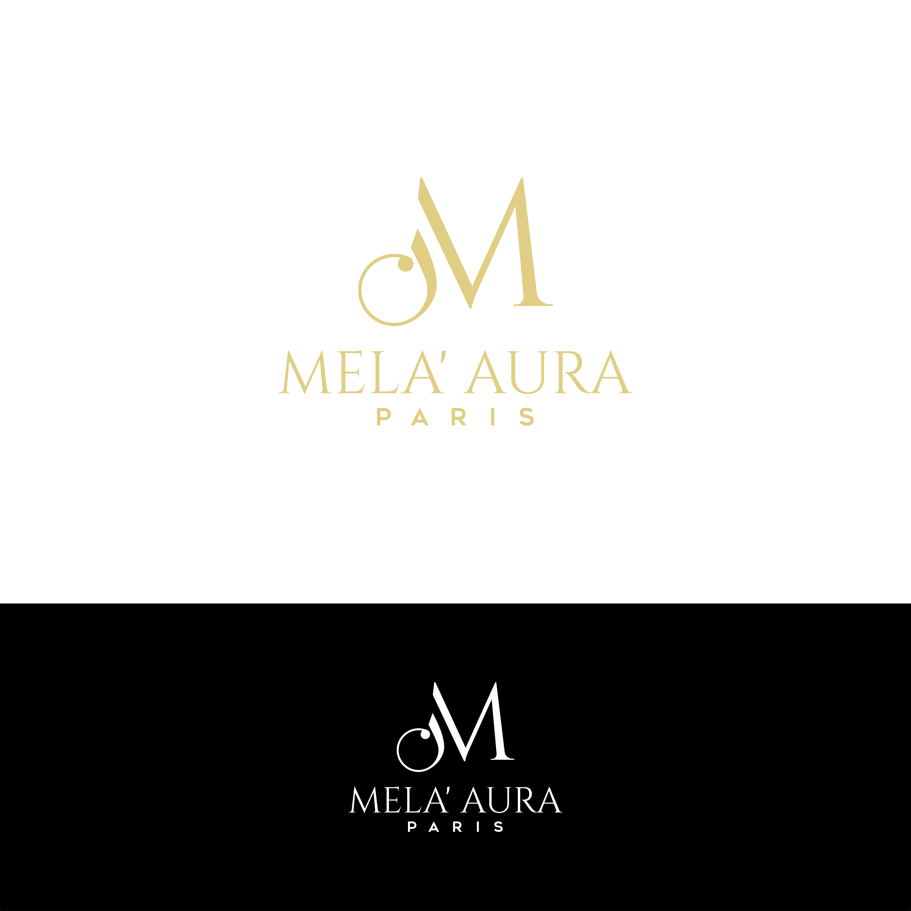 Logo Design by skylart28 for AURA COSMETIC INTERNATIONAL PARIS | Design #36522066