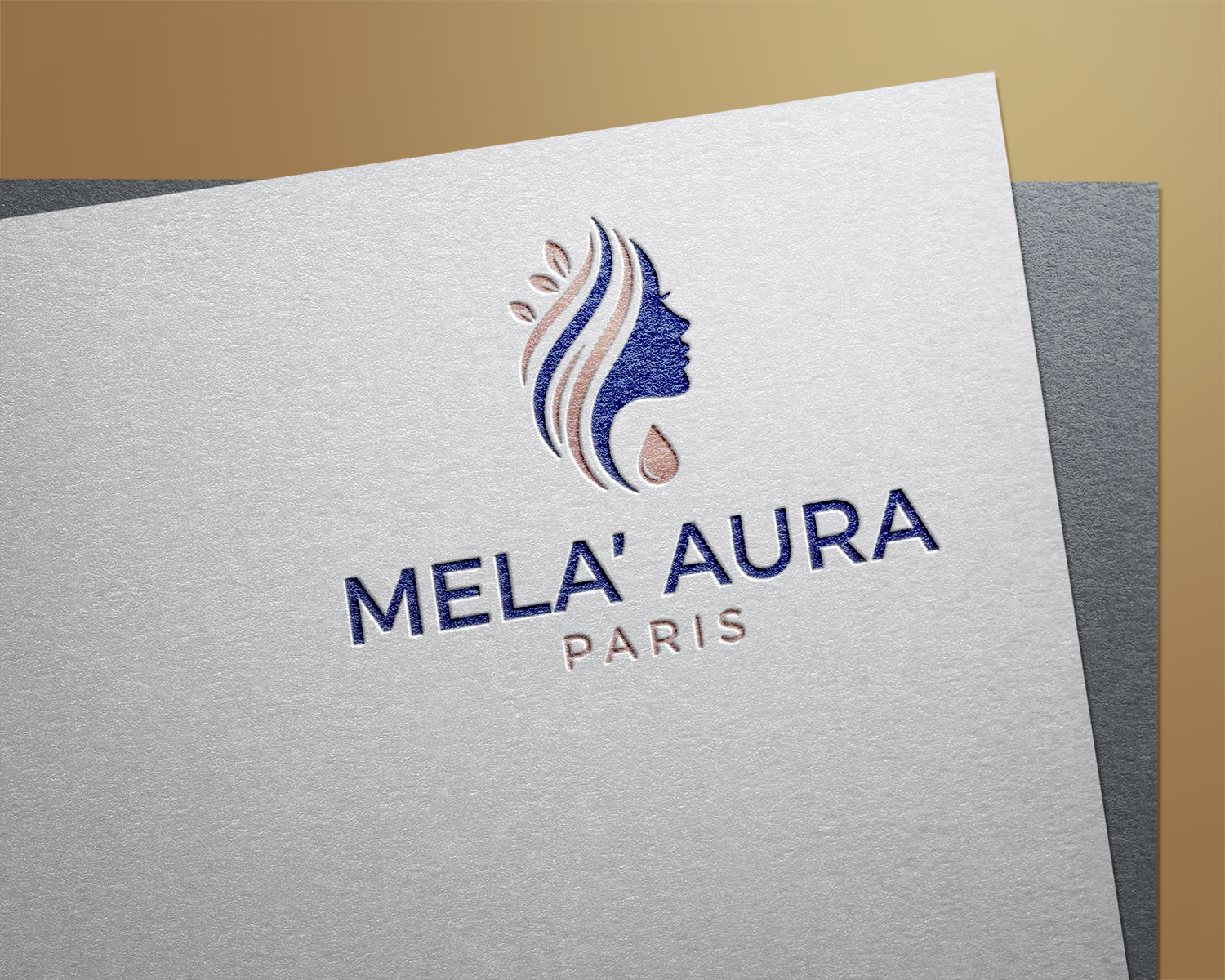 Diseño de Logo por saimo1 para AURA COSMETIC INTERNATIONAL PARIS | Diseño #36537345