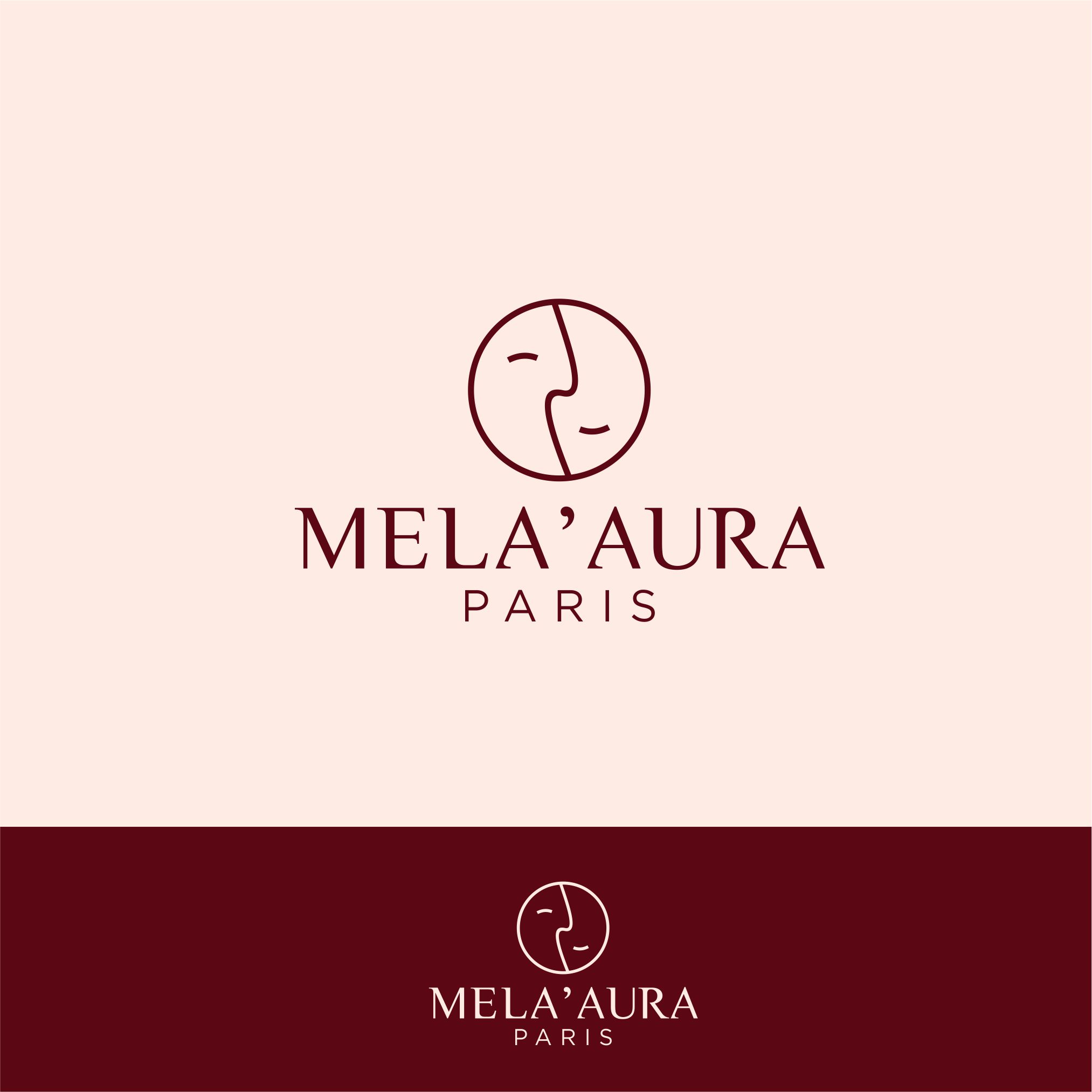 Logo Design by junior pxl design for AURA COSMETIC INTERNATIONAL PARIS | Design #36520966