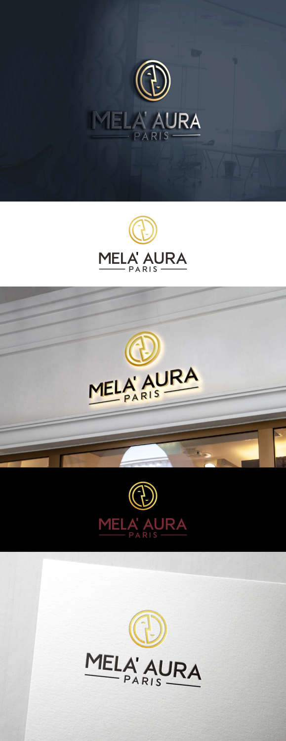 Diseño de Logo por robbyart0809 para AURA COSMETIC INTERNATIONAL PARIS | Diseño #36545466