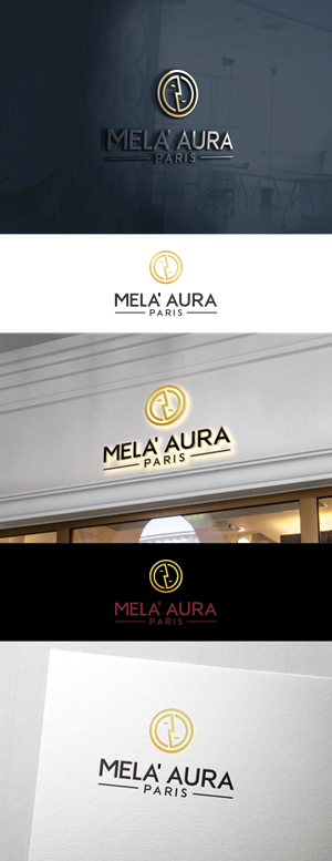 Logo-Design von robbyart0809 für AURA COSMETIC INTERNATIONAL PARIS | Design: #36545466