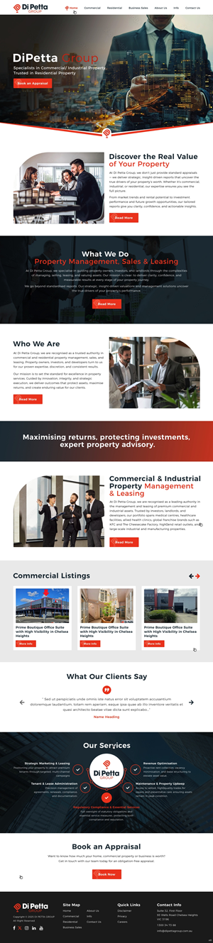 Web Design by pb for this project | Design: #36525298