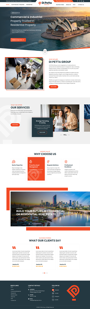 Web Design by Sbss for this project | Design: #36525084