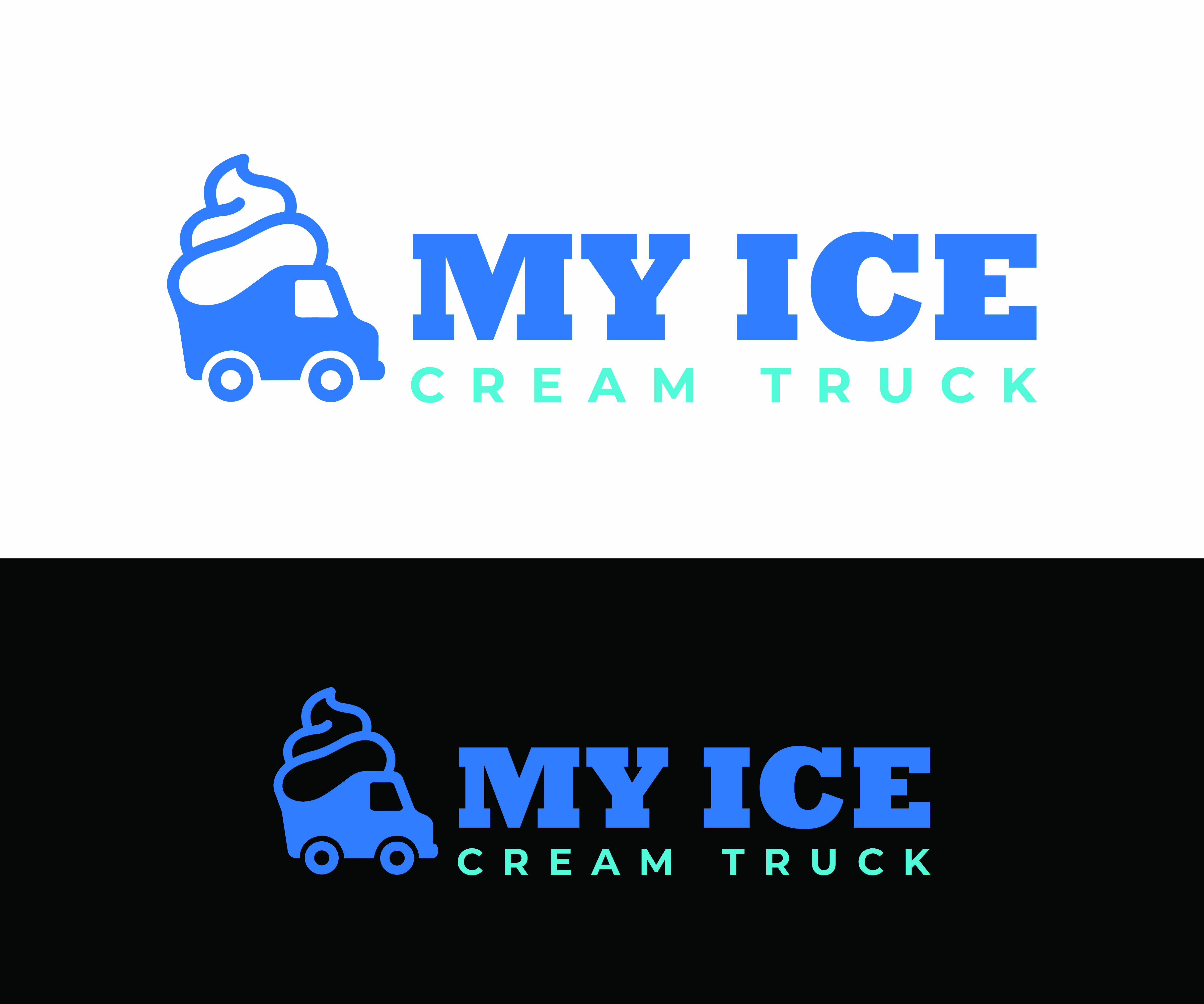 Logo Design by Visual Vortex28 for Myicecreamtruck | Design #36543763