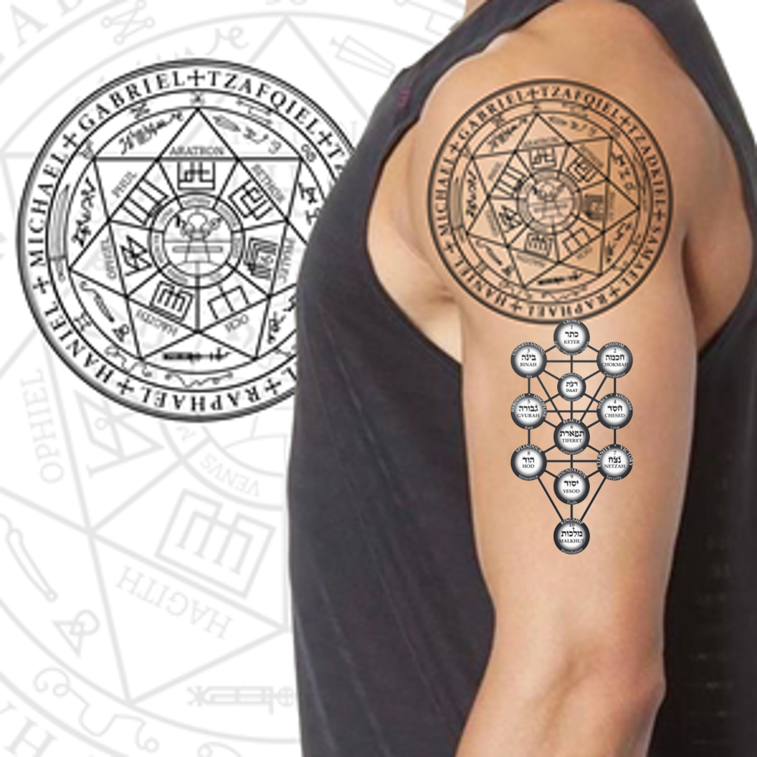 Tattoo Design by blogerul for this project | Design #36527041