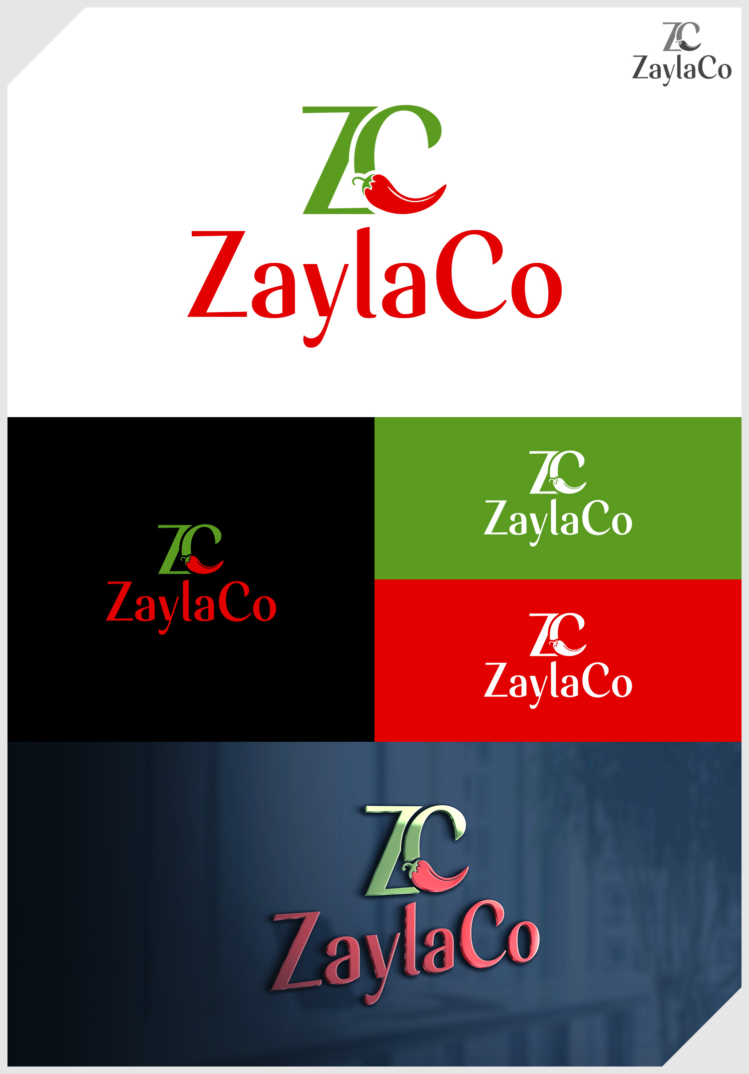 Logo Design by IDesign1606 for Zaylaco Inc | Design #36538837