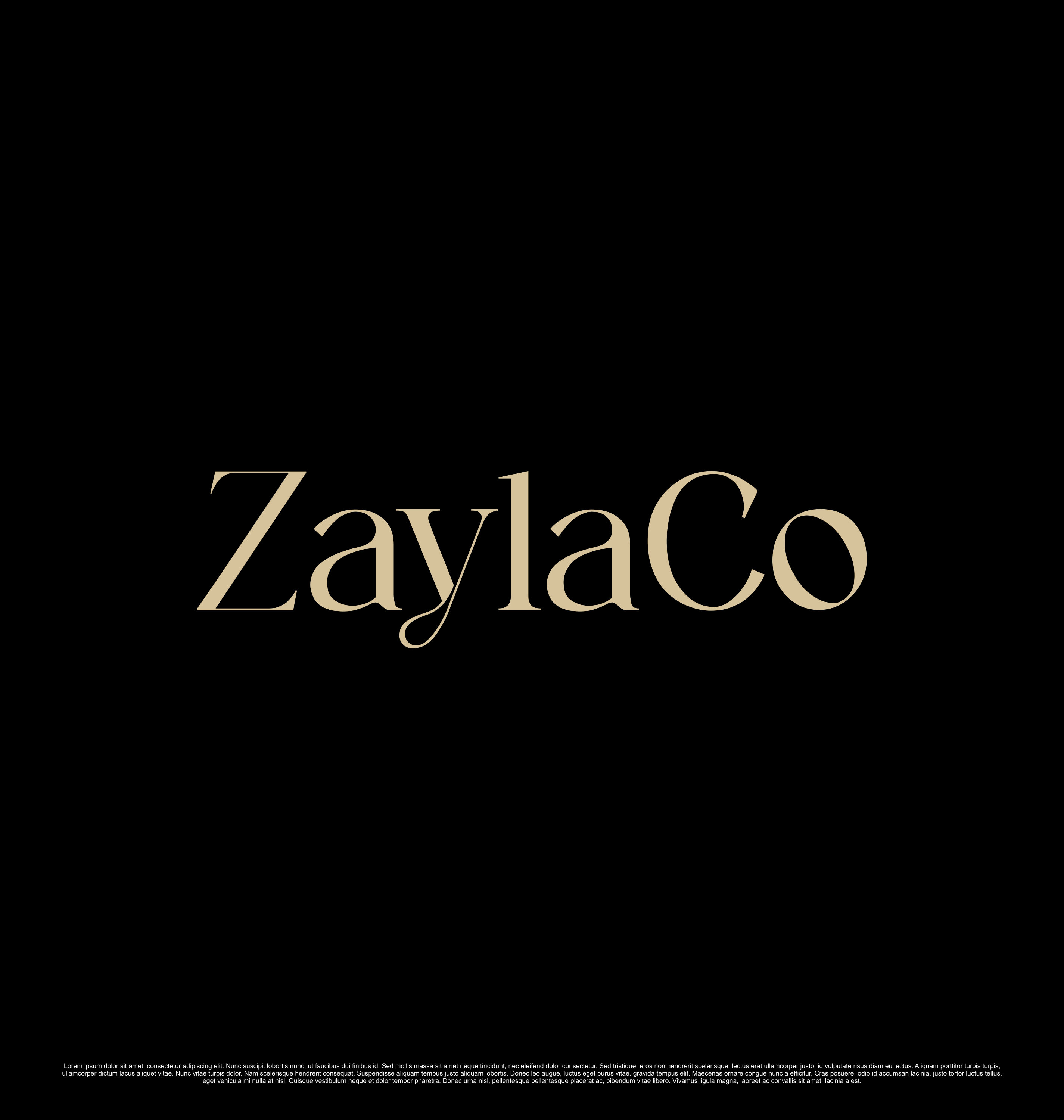Logo Design by saesean for Zaylaco Inc | Design #36538318