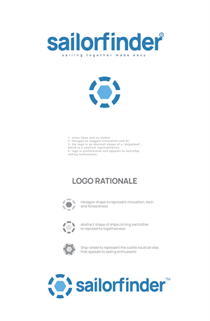 Logo Design by Morbykat for Sailor Finder | Design: #36557515