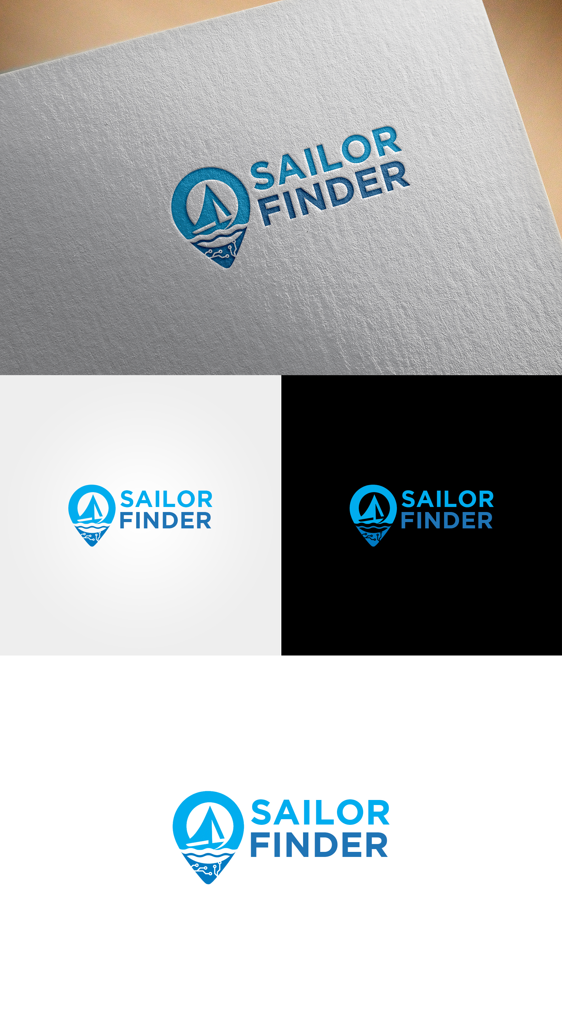 Logo Design by Soonia for Sailor Finder | Design #36531453