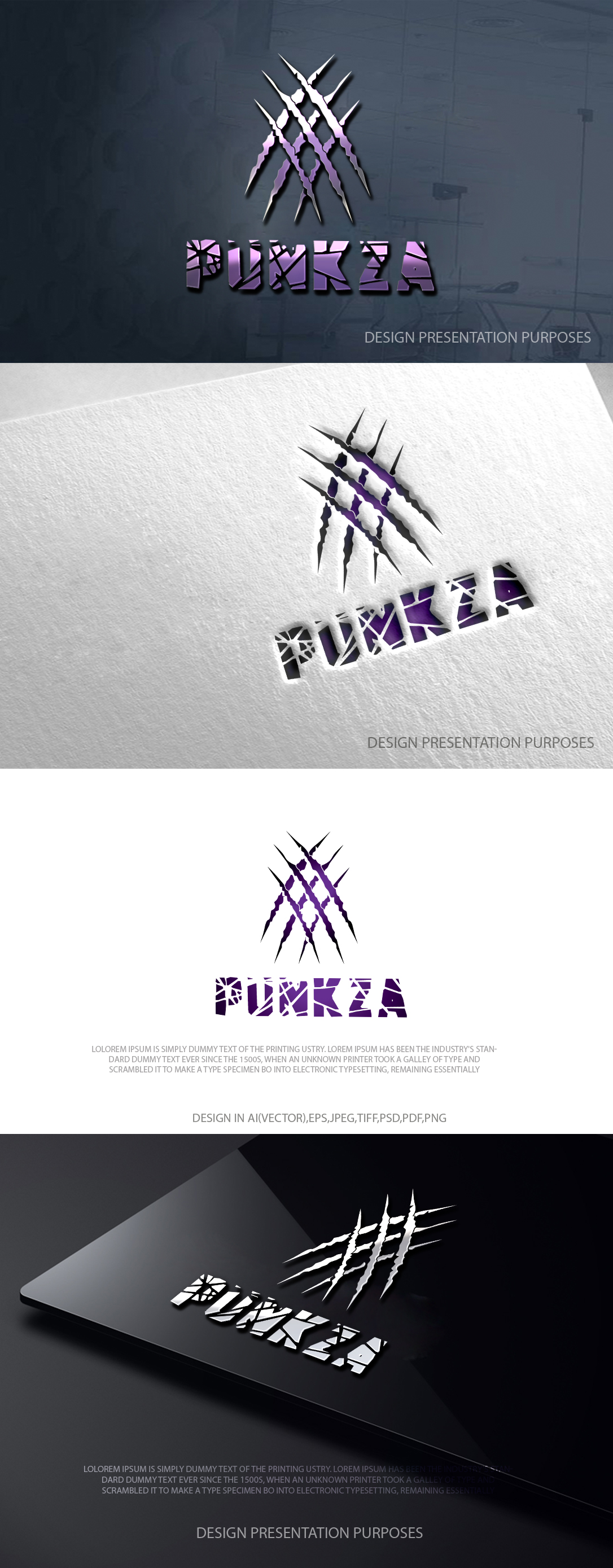 Logo Design by zebronicgraphic for Punkza | Design #36555663