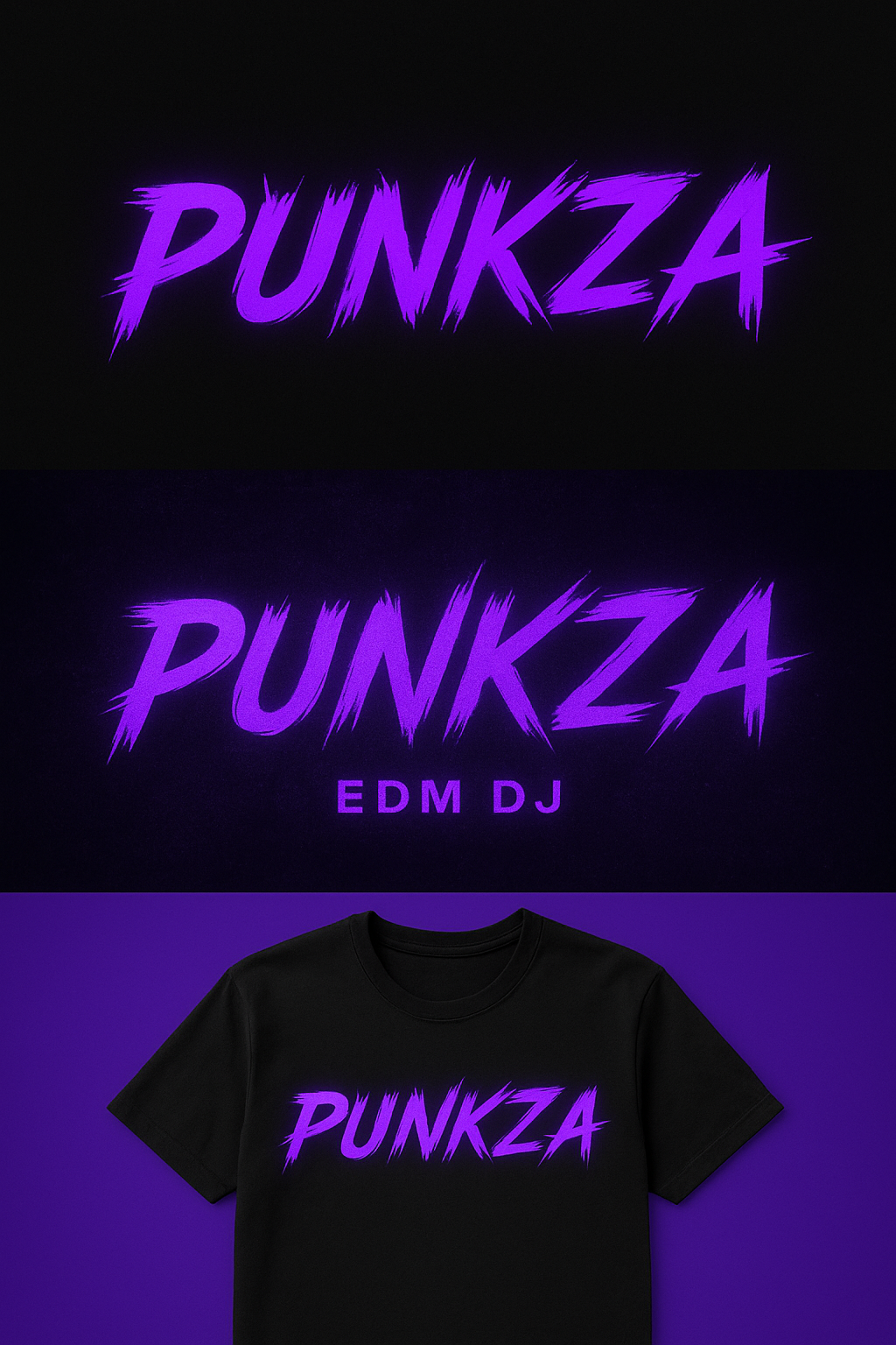 Logo Design by CrewType for Punkza | Design #36568475