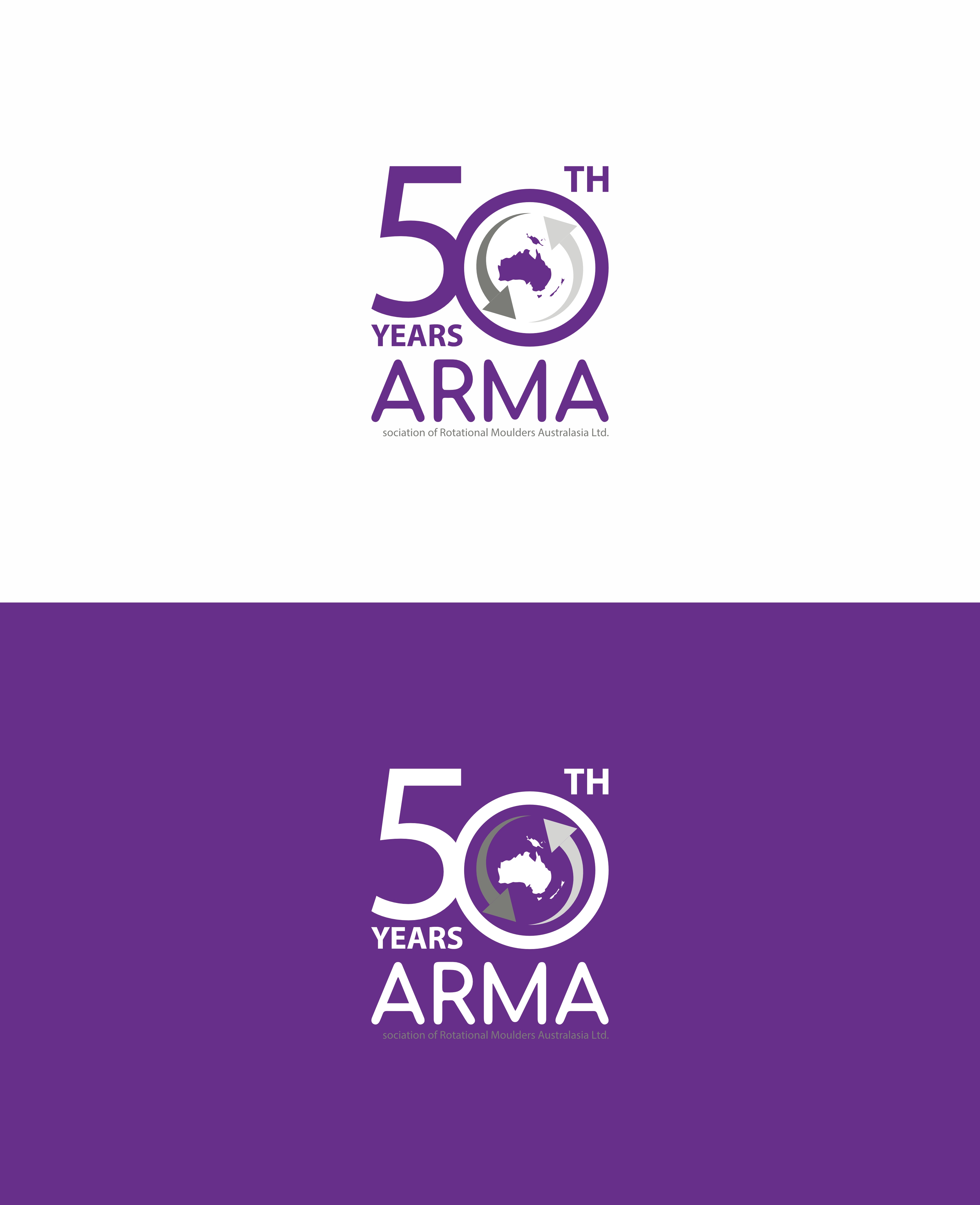 Logo-Design von big daddy bojat für Association of Rotational Moulders Australasia | Design #36541375