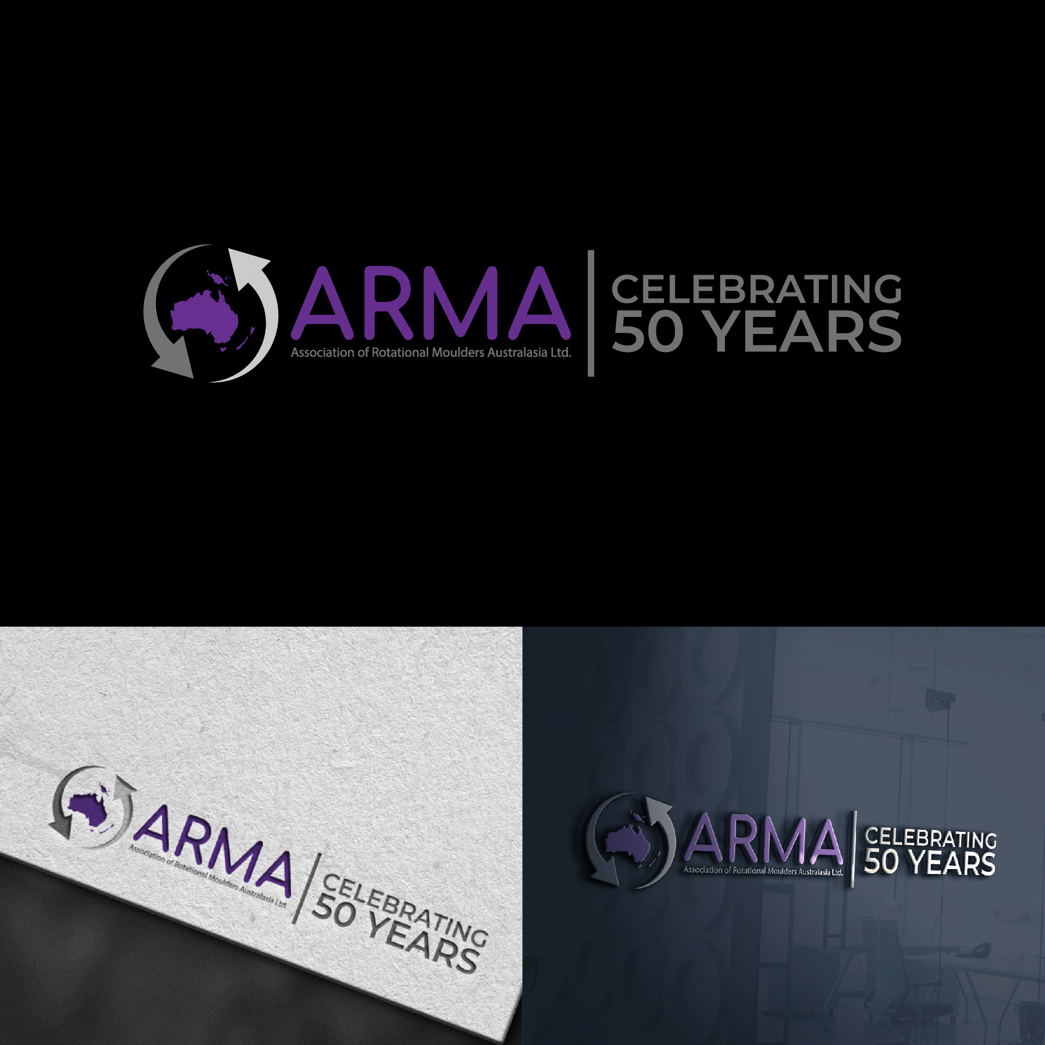 Logo-Design von designer profile für Association of Rotational Moulders Australasia | Design #36537691