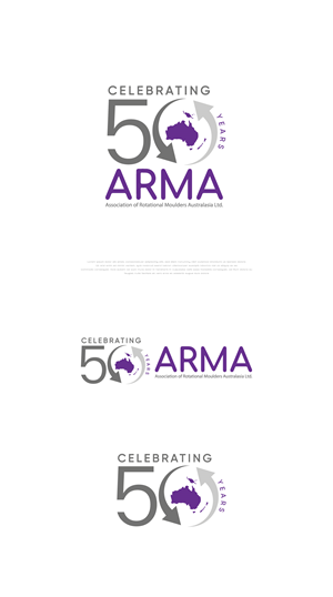 Diseño de Logo por apik. para Association of Rotational Moulders Australasia | Diseño: #36539367