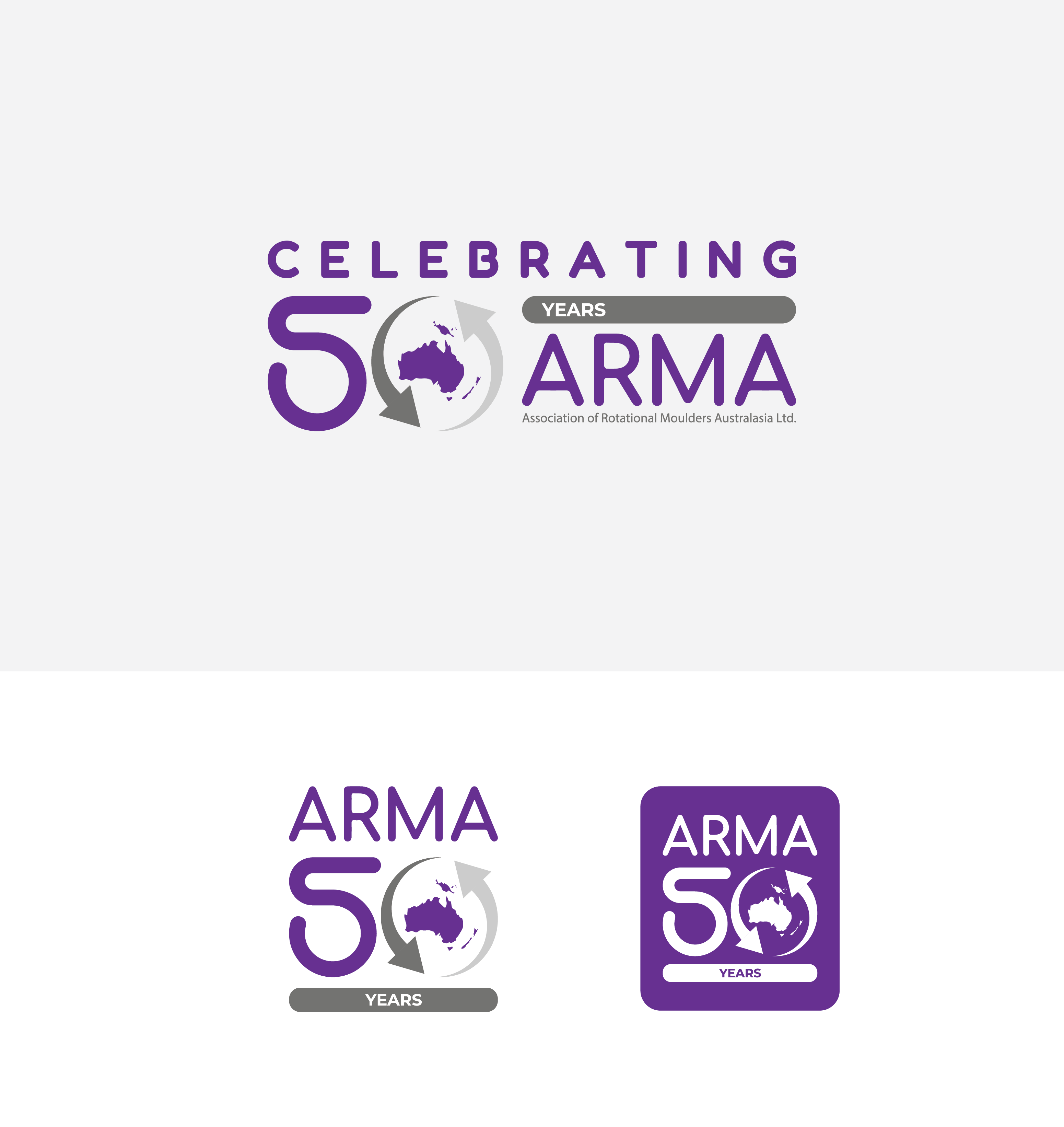 Logo-Design von sumdes für Association of Rotational Moulders Australasia | Design #36540946