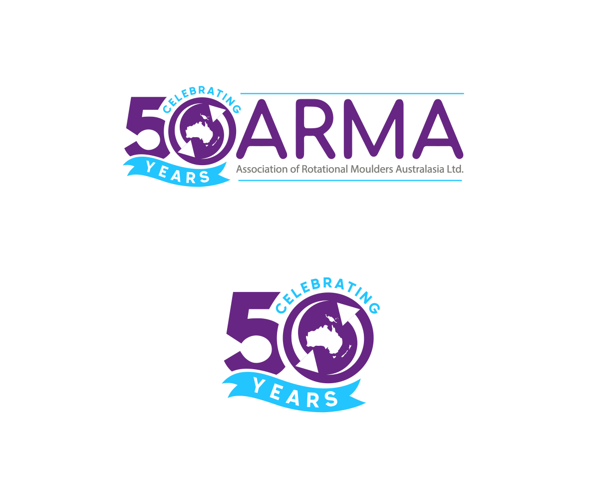 Logo-Design von Vishak vasu für Association of Rotational Moulders Australasia | Design #36541299