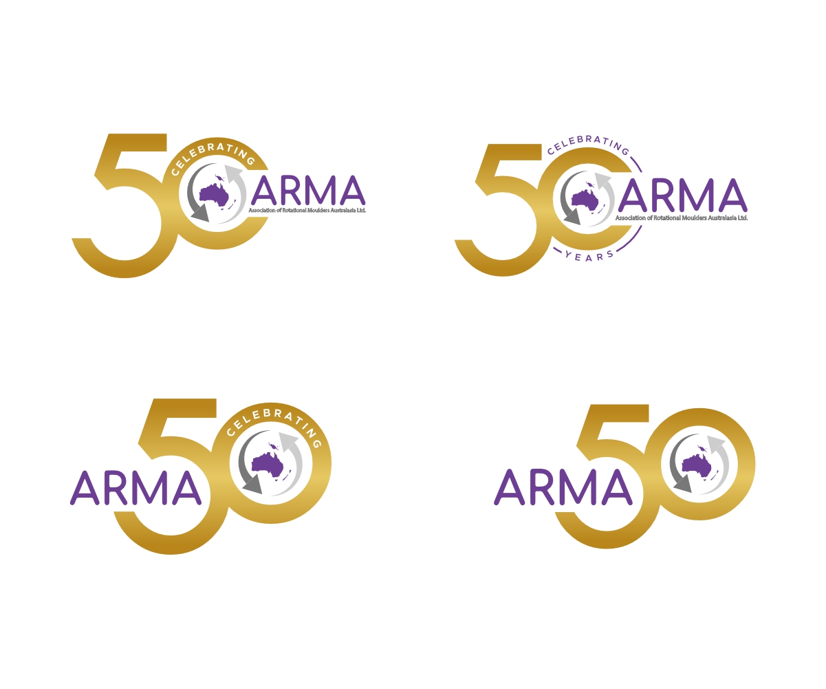 Logo-Design von Wa-tinku.Designs für Association of Rotational Moulders Australasia | Design #36551728
