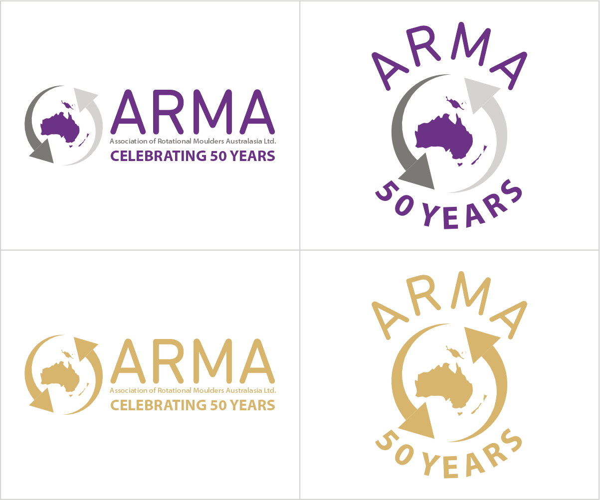 Logo-Design von S.S. Mulla für Association of Rotational Moulders Australasia | Design #36539249