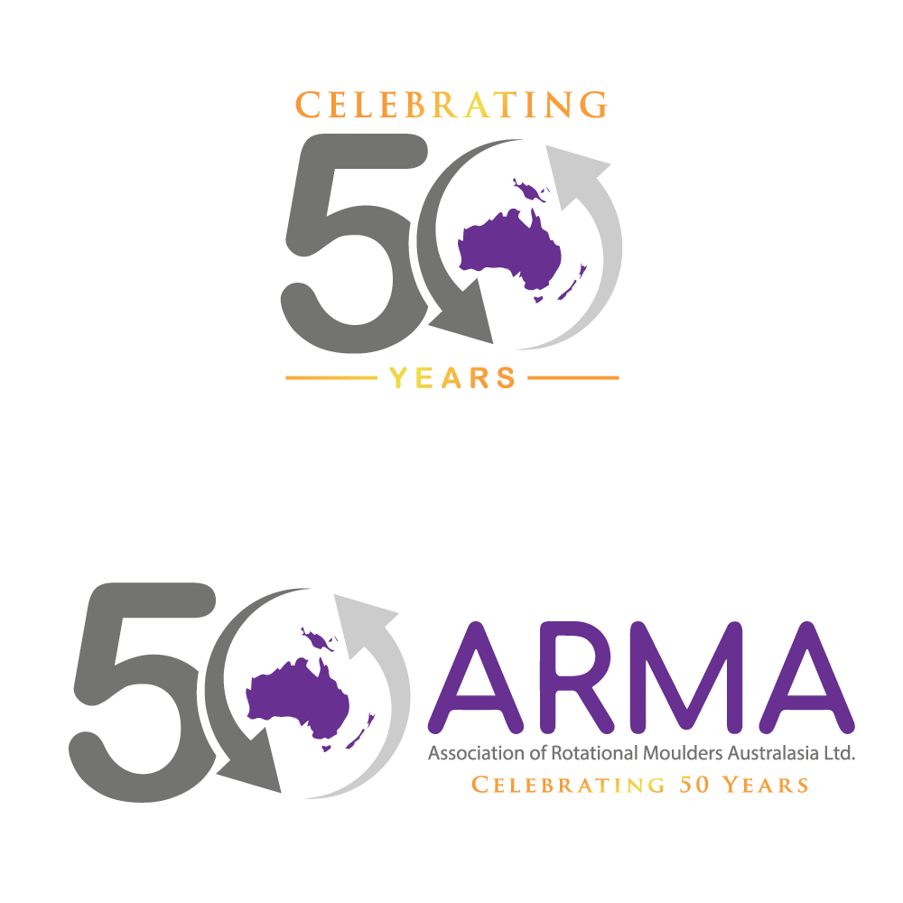 Logo-Design von H4R5Z für Association of Rotational Moulders Australasia | Design #36537326