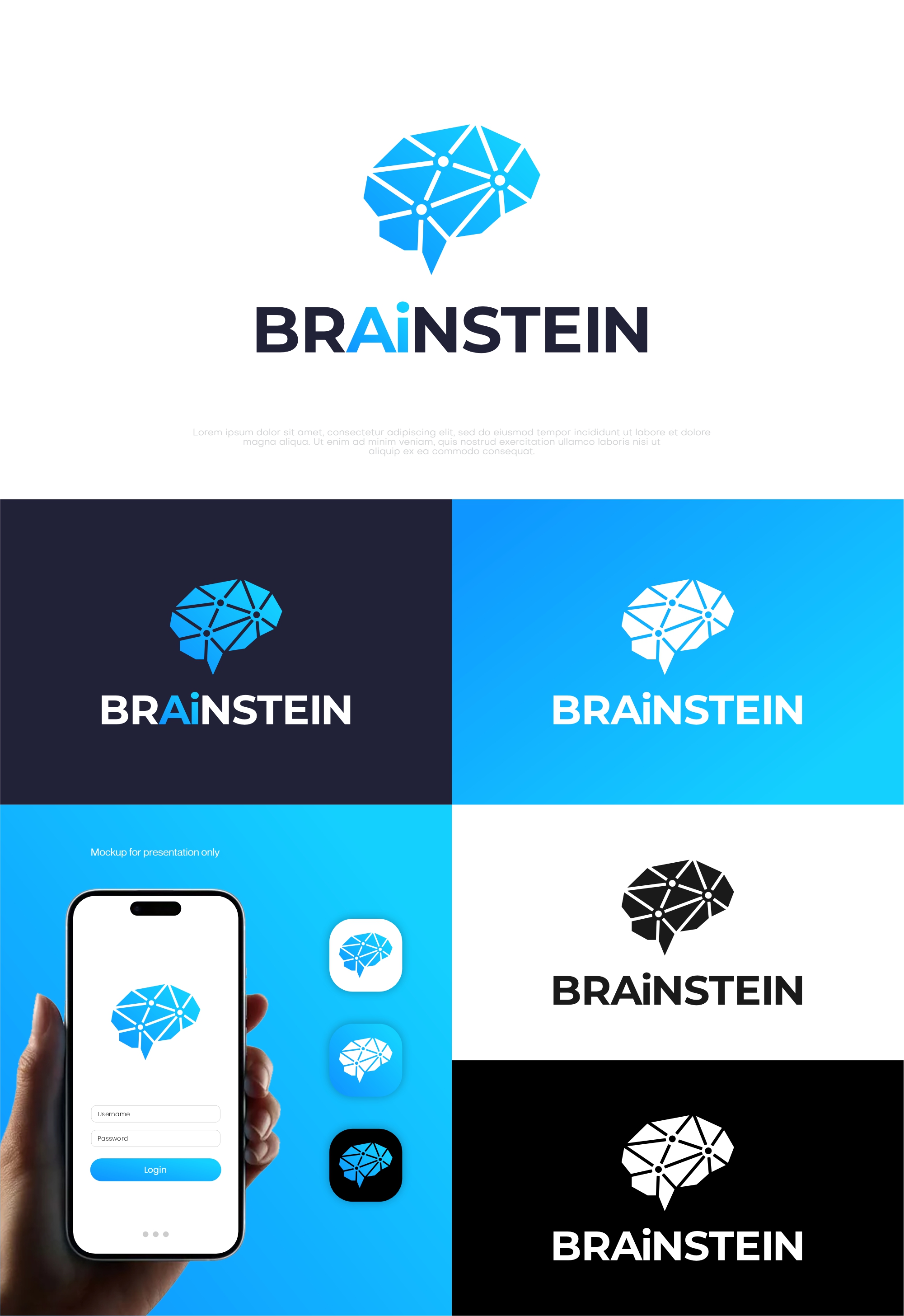 Diseño de Logo por Noekha Studio para BRAINSTEIN | Diseño #36545017