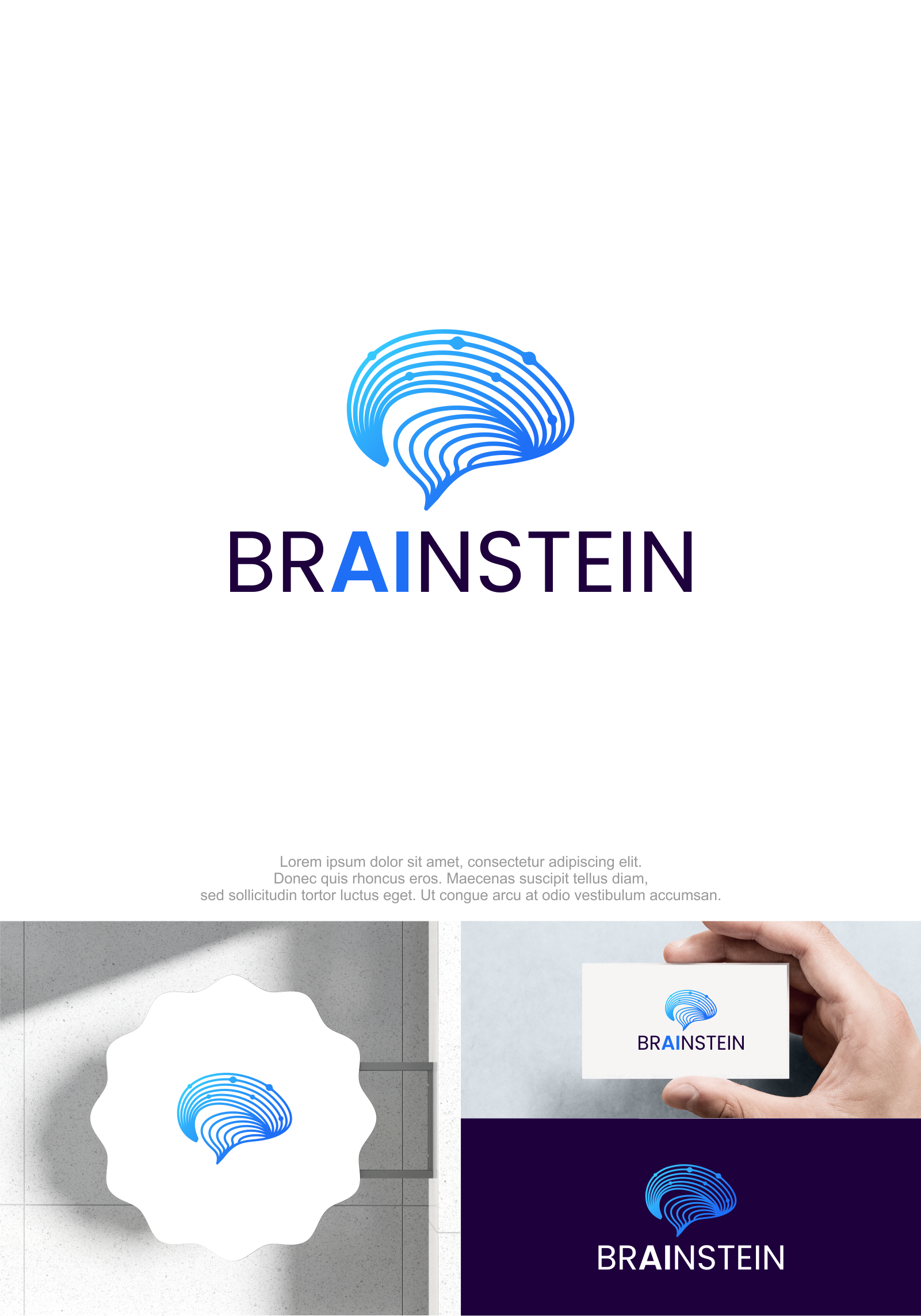 Diseño de Logo por M.Syaiful Huda para BRAINSTEIN | Diseño #36541284