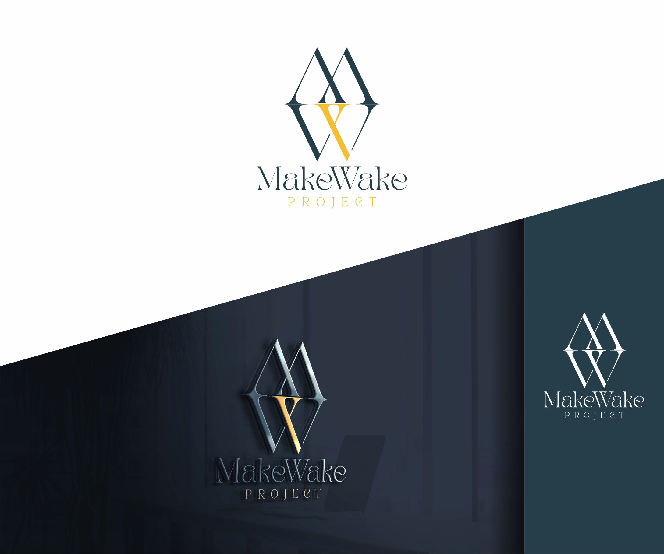 Diseño de Logo por alkaline para MakeWakeProject.com | Diseño #36541213