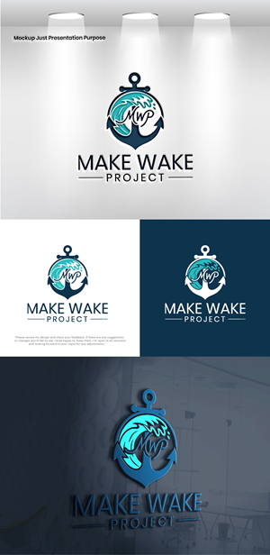 Logo Design by VectorForge for MakeWakeProject.com | Design: #36564784