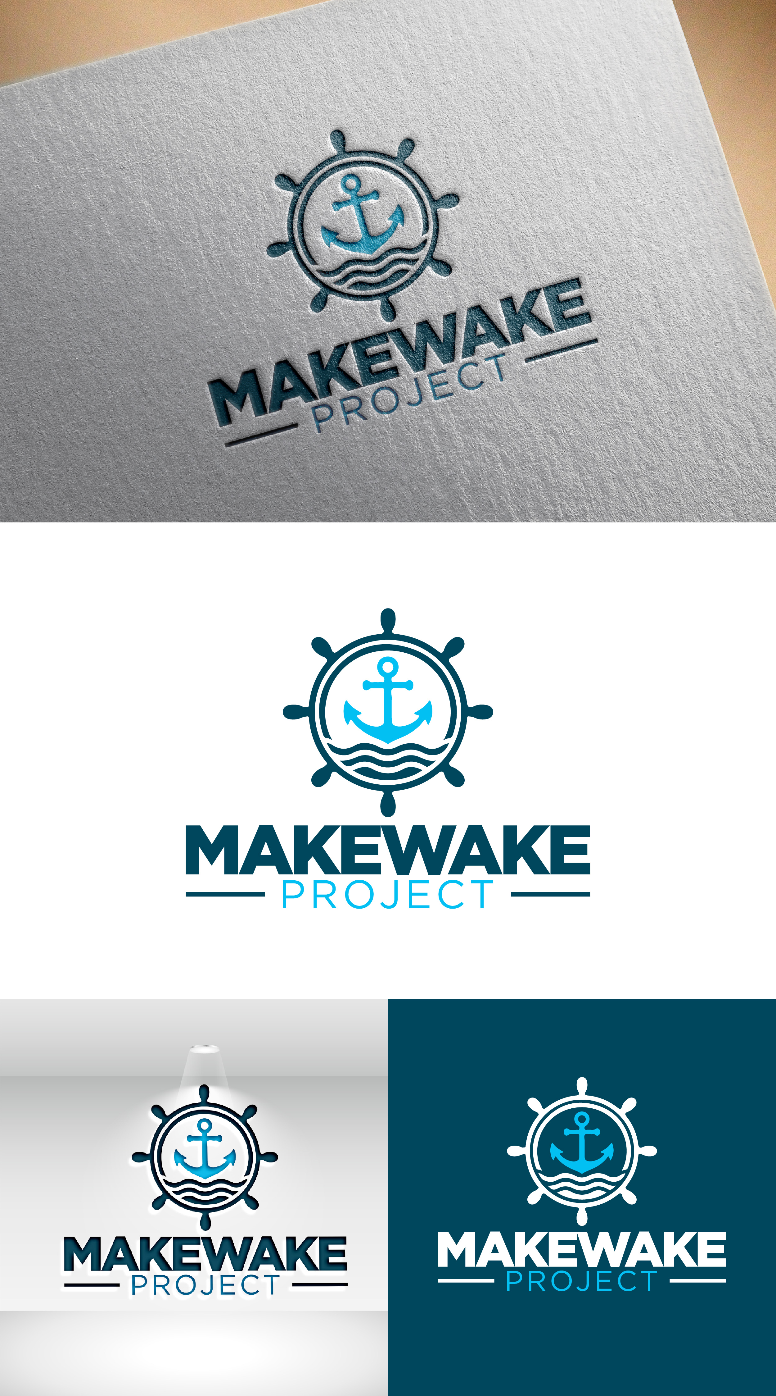Logo Design by THE DESIGN MAN for MakeWakeProject.com | Design #36575169