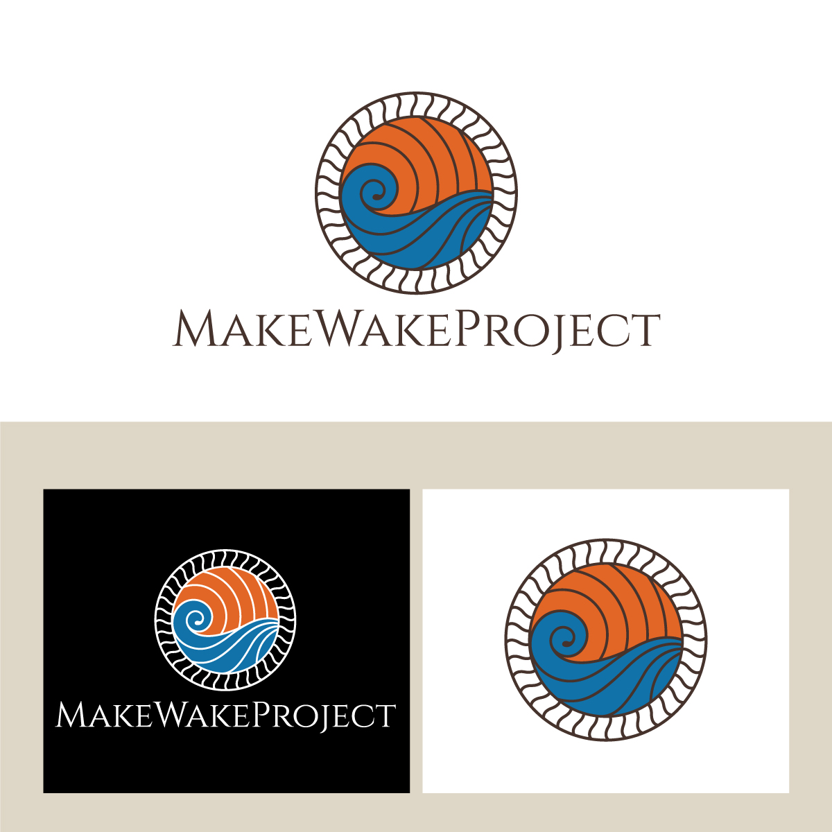 Logo Design by riya.mitra07j for MakeWakeProject.com | Design #36548009