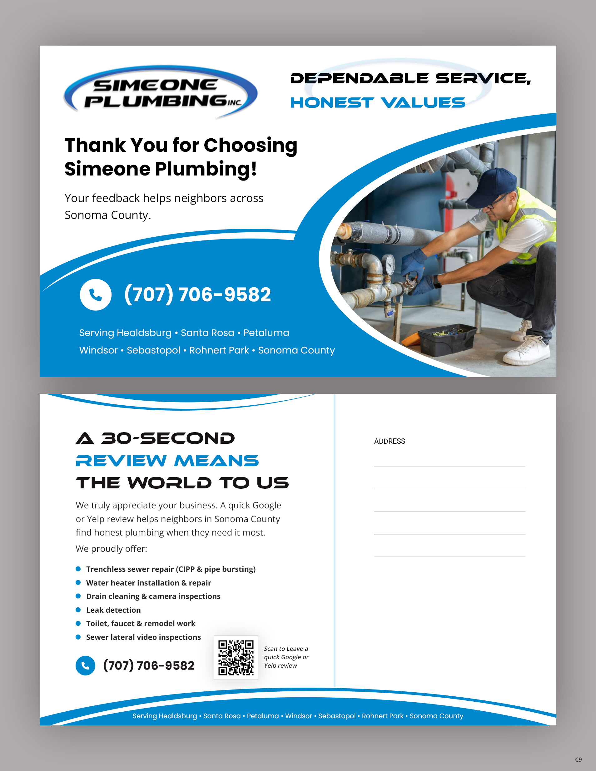 Postkarten-Design von pb für dieses Projekt | Design #36551179