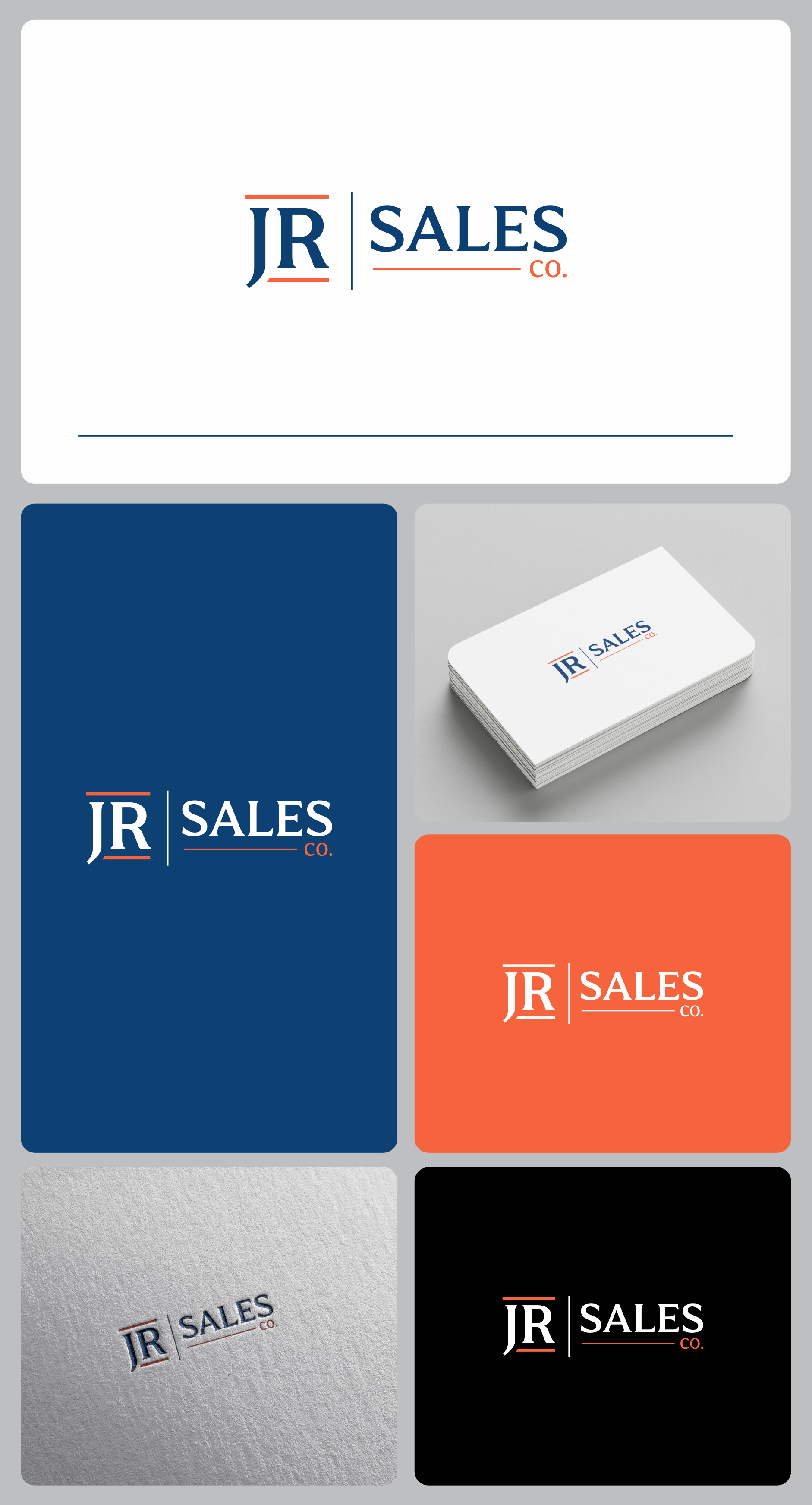 Logo Design by melzh for JR Sales | Design #36568739