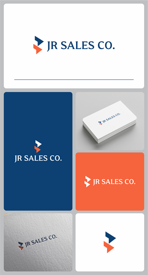 Logo Design by melzh for JR Sales | Design: #36568791