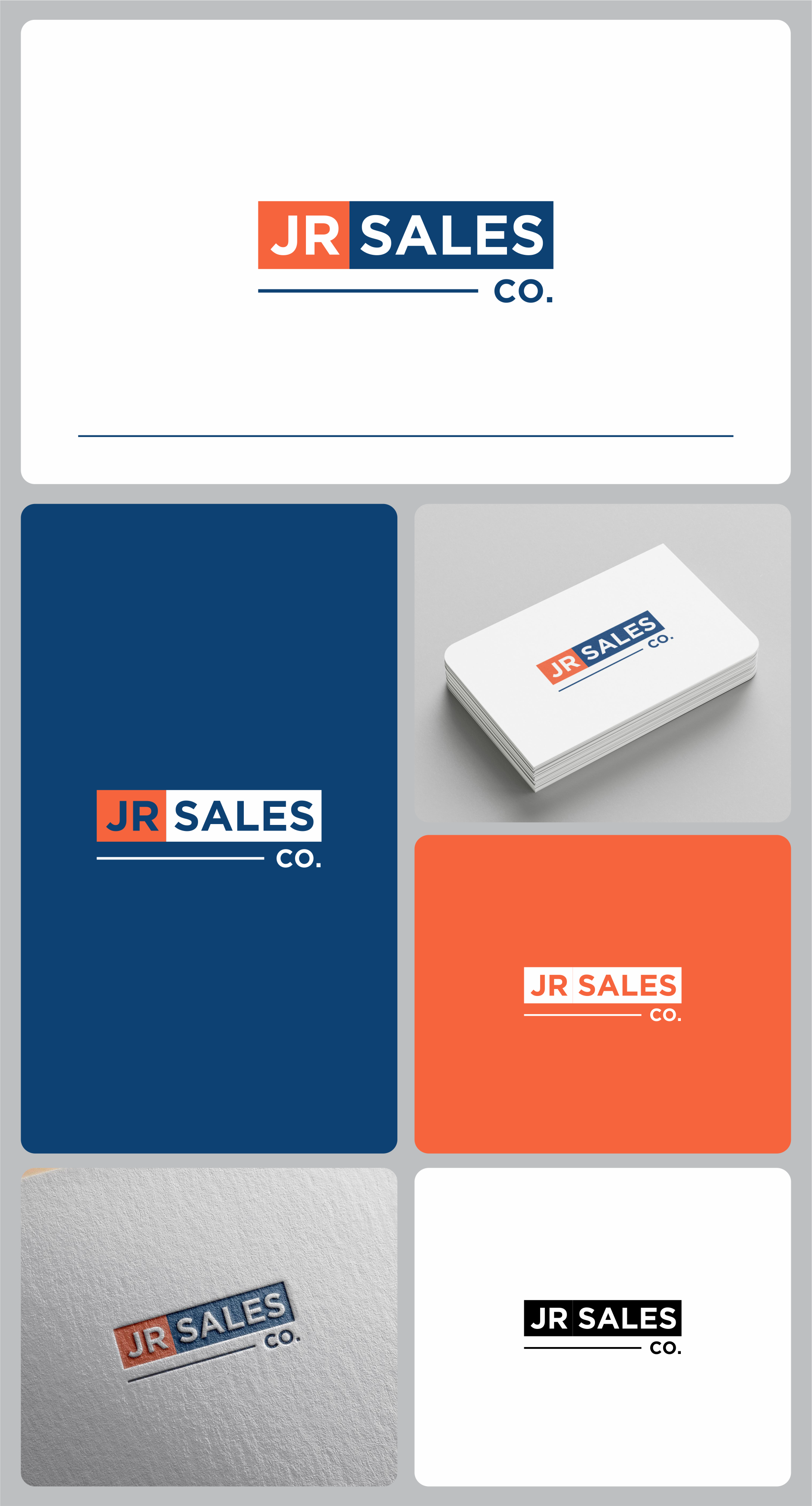 Logo Design by melzh for JR Sales | Design #36568833