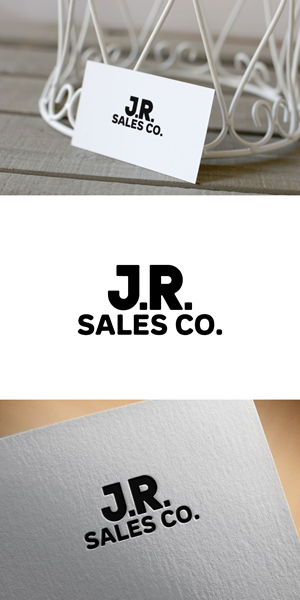 Logo Design by KING JM for JR Sales | Design: #36541990