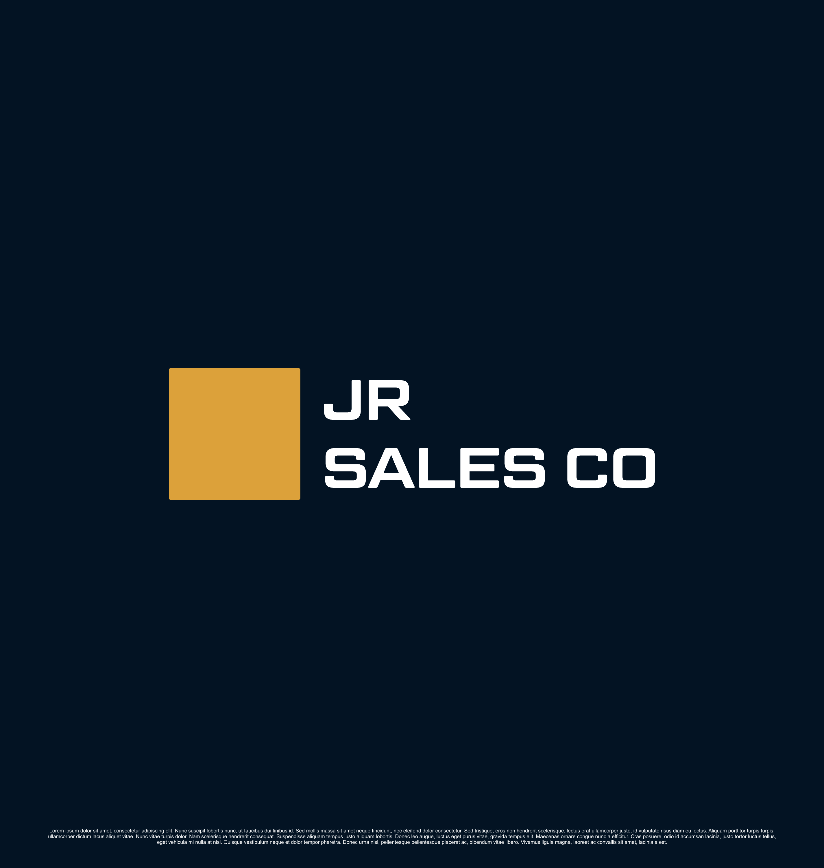 Logo Design by saesean for JR Sales | Design #36549322