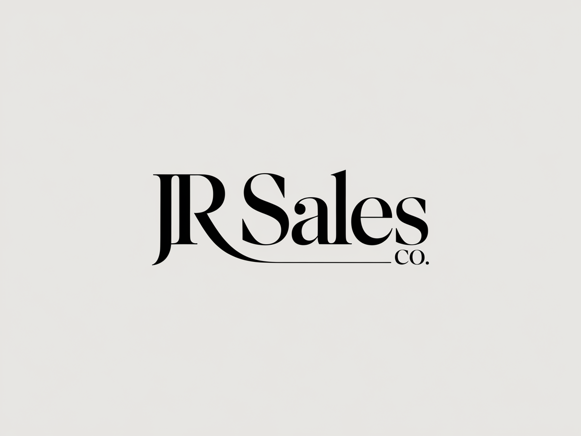 Logo Design by Mukuuu for JR Sales | Design #36544766