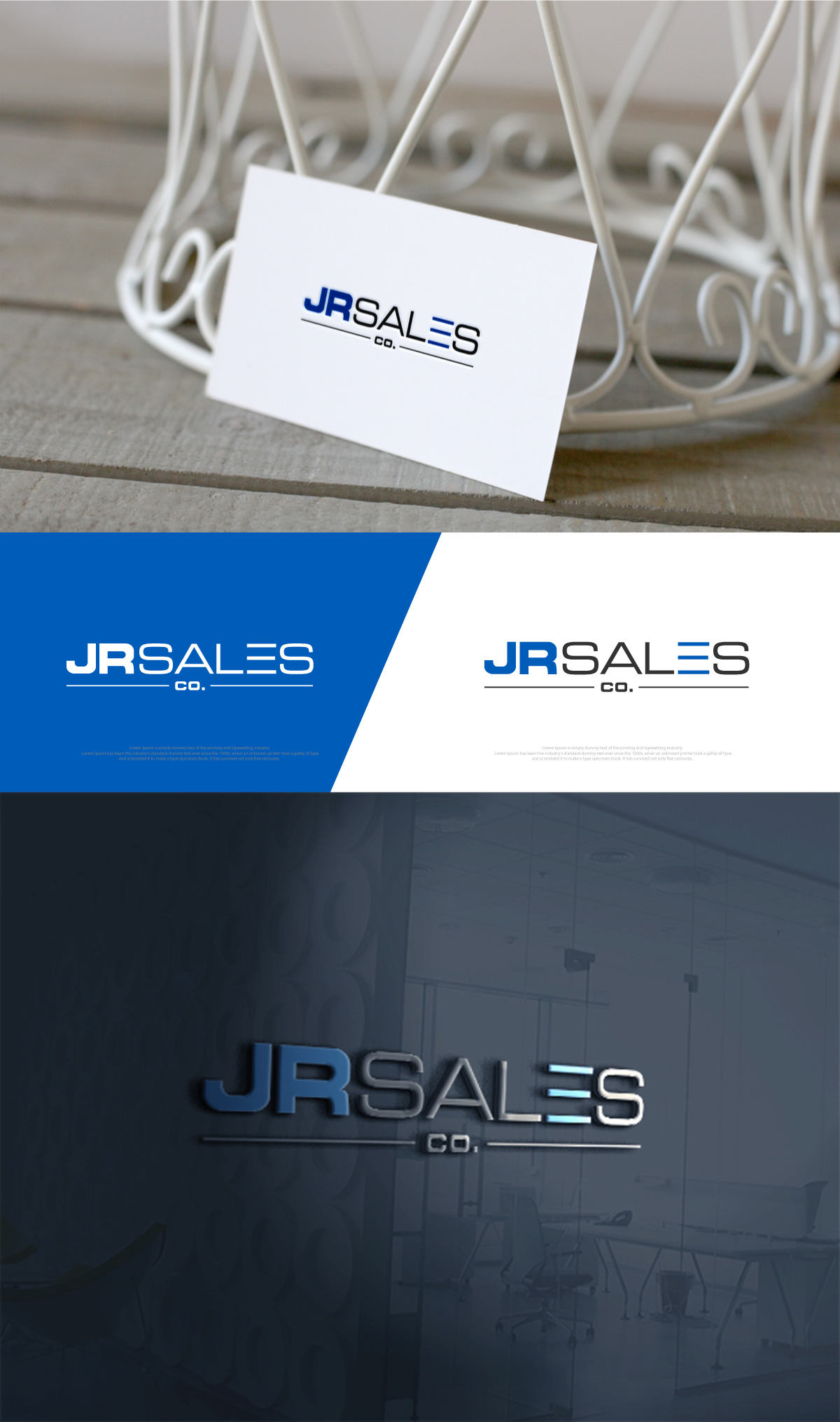 Logo Design by Cool-Designer for JR Sales | Design #36547846