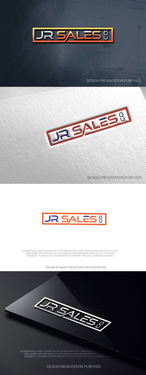 Logo Design by zebronicgraphic for JR Sales | Design: #36544407